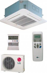 Cassette air conditioner units