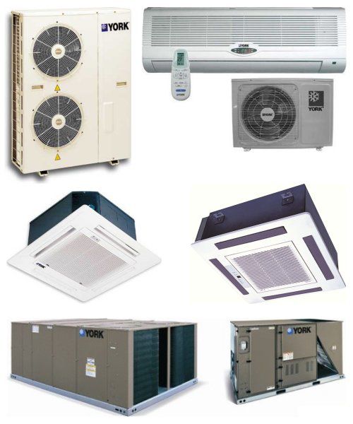 Roof and central air conditioners York (York) and instructions for them