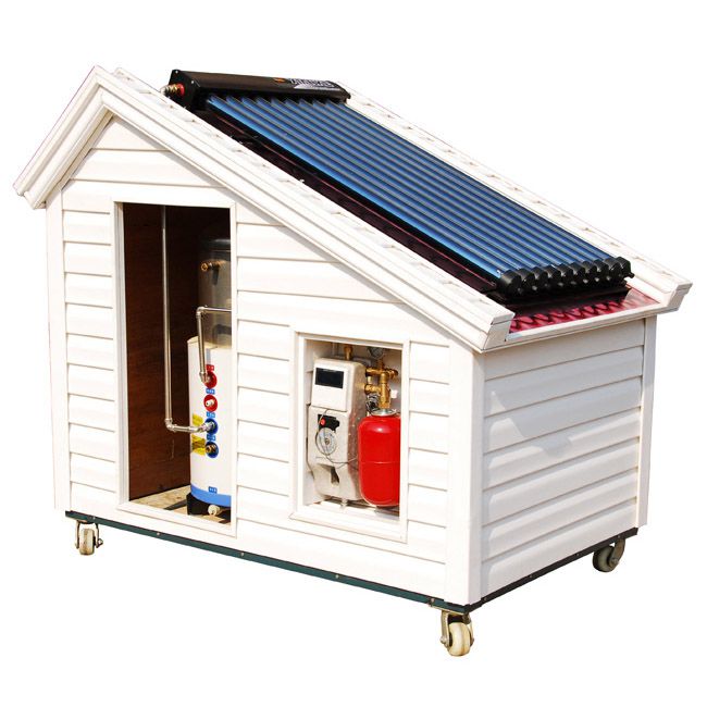 Free heating of a private house with your own hands, video