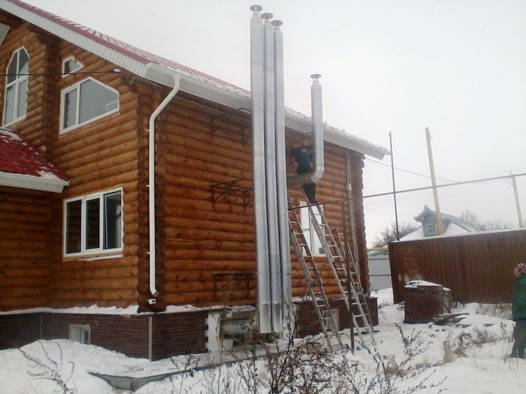 Ventilation systems in a private house: supply, exhaust, gas