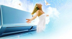 Why is a wall-mounted air conditioner good?