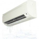Why is condensation dripping from the air conditioner