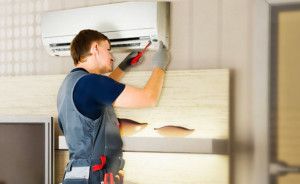 An example of an estimate for the installation and dismantling of an air conditioner