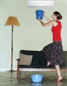 Solving problems with the leakage of the air conditioner