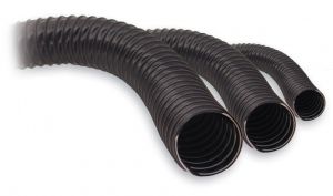 Fleksibilna plastična cijev eliminira potrebu za spojevima pri polaganju zračnog kanala na teško dostupnom mjestu