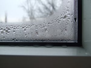 Condensation due to poor ventilation