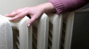 The first sign of heating problems is cold batteries.