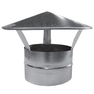 Protects ventilation ducts from rain and snow