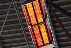 Energija zračenja stvara se neposredno iznad zagrijanog područja
