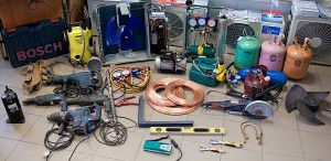 approximate set of air conditioners installer