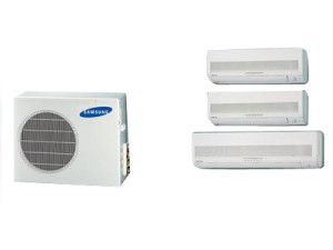 multi-split system with 3 indoor units