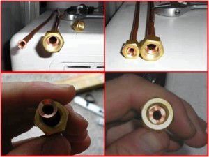 flaring of copper pipes for split systems