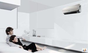 it is impossible to place the air conditioner like this