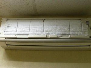freezing of the heat exchanger of the indoor unit