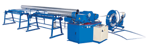 spiral wound duct machine