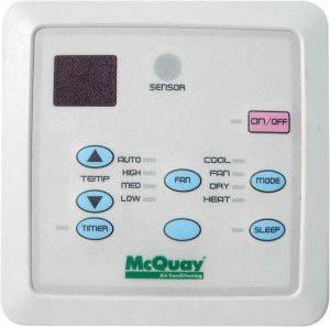 wall wired remote control
