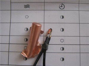 evaporator temperature sensor