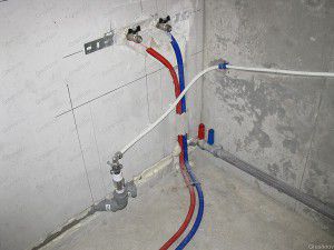 drainage of the air conditioner drain into the central sewerage