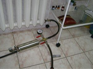 Flushing the heating in the apartment