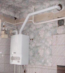 Gas autonomous heating in the apartment