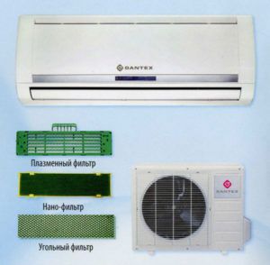 Filters used in Dantex air conditioners