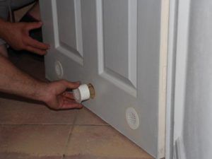 Round door grilles
