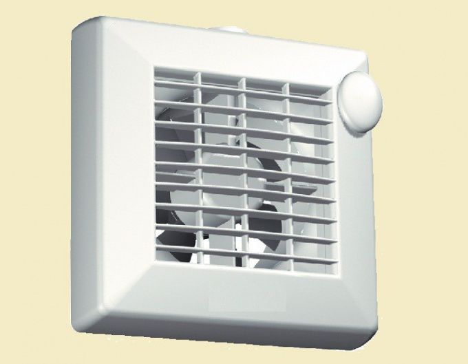 The fan is hidden behind the bars